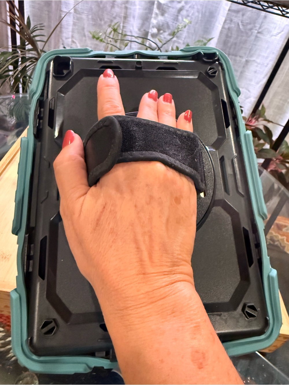 Heavy-Duty Teal Tablet Rugged Case - Picture 12 of 15